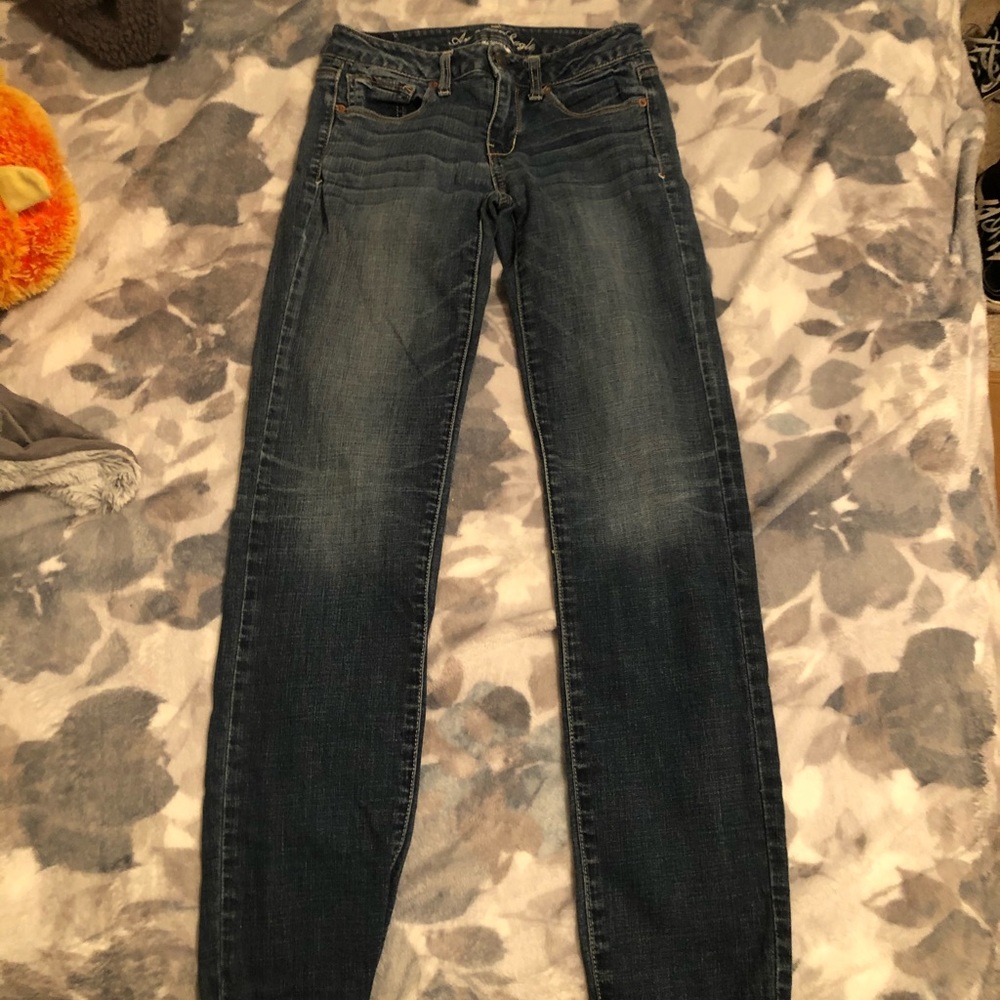American eagle dark denim